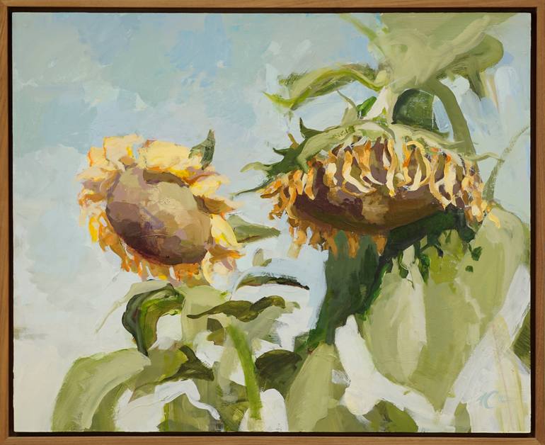 Original Floral Painting by Mark Crenshaw