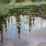 lilies and pines by Mark Crenshaw