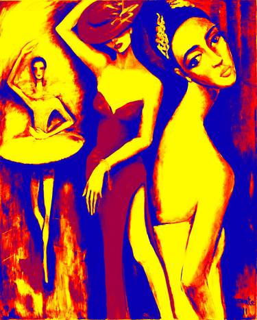 Print of Pop Art Fashion Mixed Media by Lazzate Maral