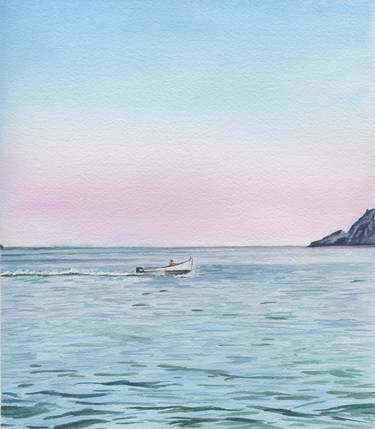 Print of Realism Seascape Paintings by Jamie Bradbury