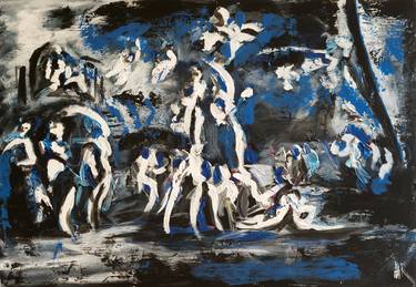 Print of Abstract Expressionism Classical mythology Paintings by Alexis Reynaud