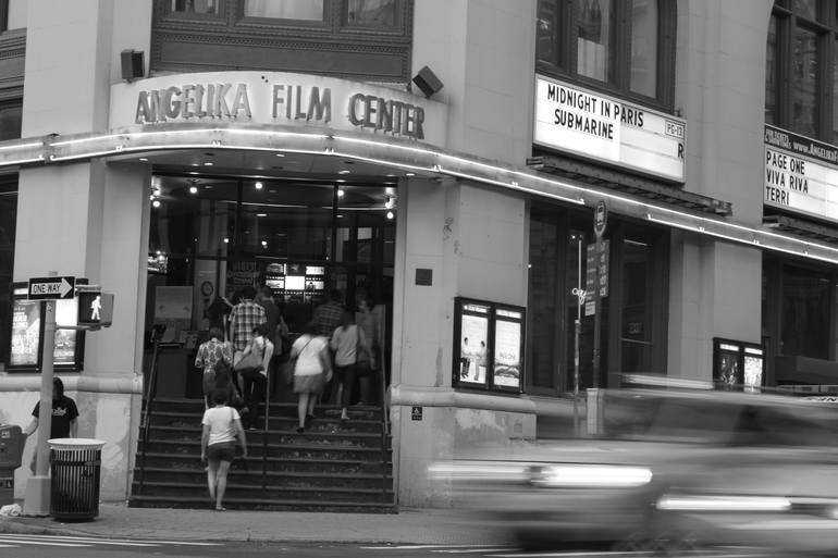 Original Cinema Photography by Edward Torres | Documentary Art on Paper | "Movie Night"