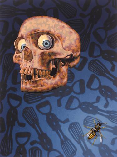 Print of Surrealism Mortality Paintings by Stephen A Hall