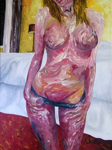 Original Impressionism Erotic Paintings by Aarron Laidig