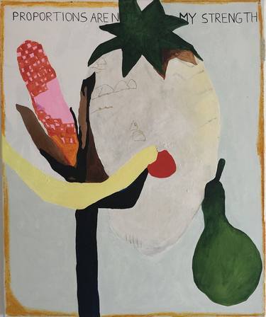 Original Figurative Food & Drink Paintings by Leila Lallali