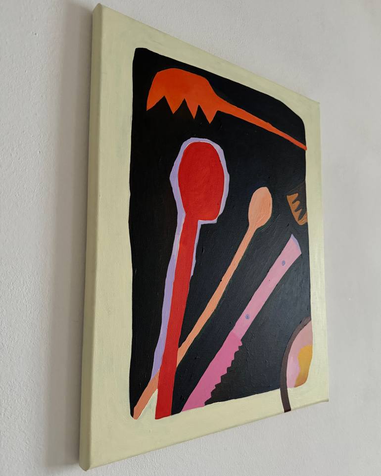 Original Figurative Still Life Painting by Leila Lallali