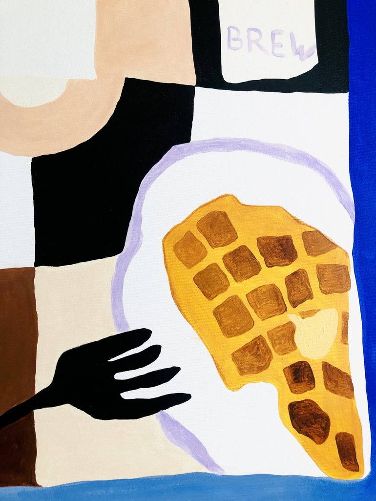 Original Pop Art Food & Drink Painting by Leila Lallali