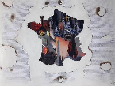 Print of Conceptual Places Collage by godwin constantine