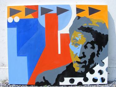 Print of Pop Art People Paintings by Dominic corrigan