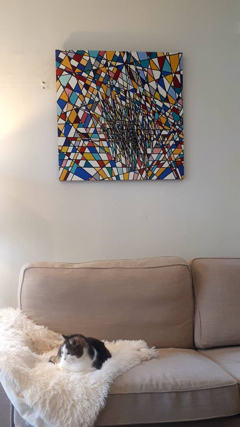 Original Abstract Painting by Arnaud Paillard