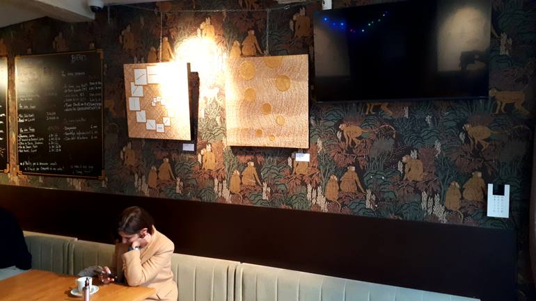 Original Abstract Painting by Arnaud Paillard