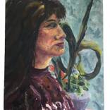 Brown-Haired Woman by Liz Demaree