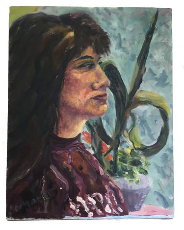 Original Portrait Painting by Liz Demaree