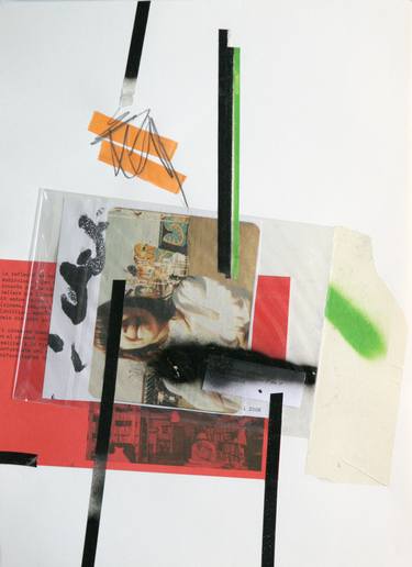 Original Abstract Collage by Manuel Gamonal