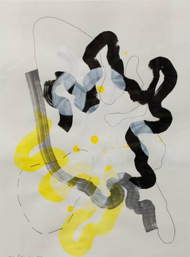 Original Expressionism Abstract Drawings by Manuel Gamonal
