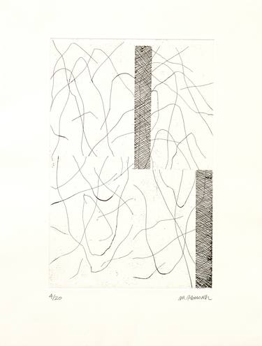 Original Abstract Printmaking by Manuel Gamonal