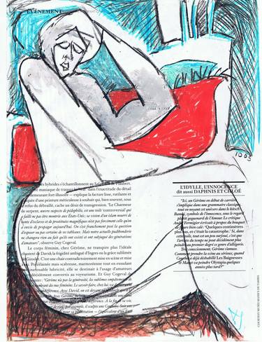 Print of Nude Paintings by tj owens