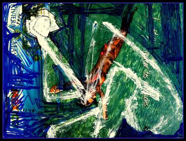 Original Expressionism Sports Drawings by tj owens