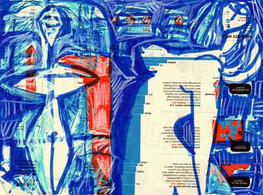 Print of Abstract Expressionism People Drawings by tj owens