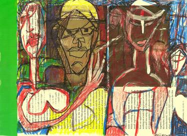 Original Abstract People Drawings by tj owens