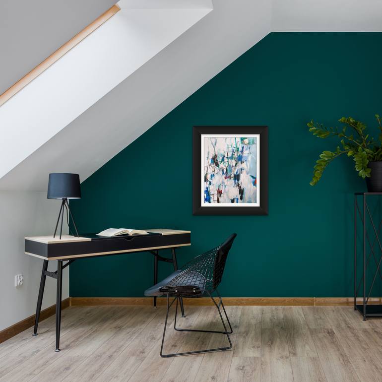 Original Contemporary Abstract Painting by Mary Ann Wakeley