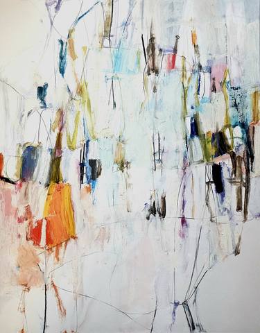 Original Contemporary Abstract Paintings by Mary Ann Wakeley