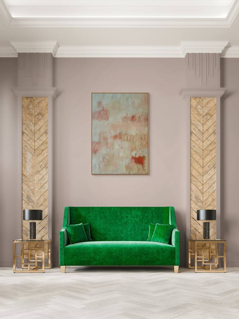 Original Color Field Painting Abstract Painting by Mary Ann Wakeley