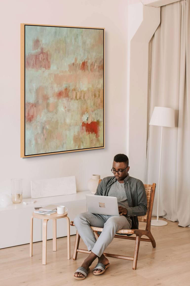 Original Color Field Painting Abstract Painting by Mary Ann Wakeley