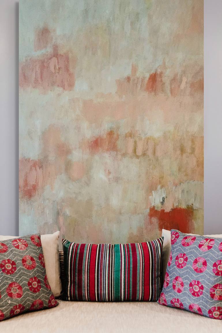 Original Color Field Painting Abstract Painting by Mary Ann Wakeley