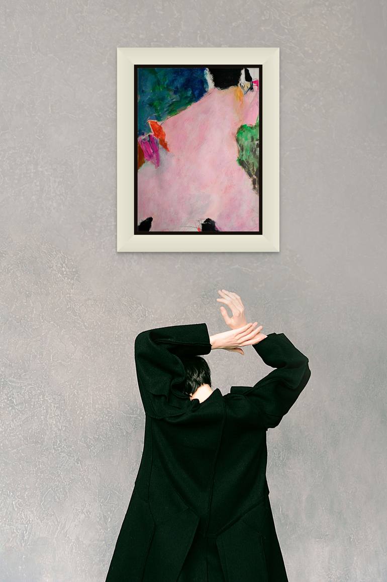 Original Contemporary Abstract Painting by Mary Ann Wakeley