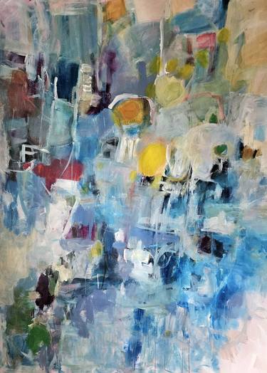 Original Abstract Expressionism Abstract Paintings by Mary Ann Wakeley