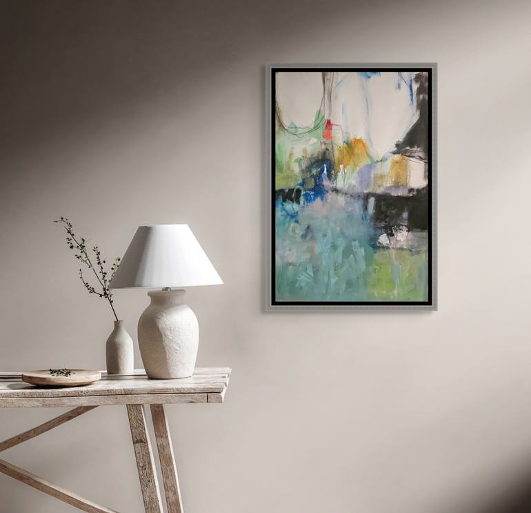 Original Contemporary Abstract Painting by Mary Ann Wakeley
