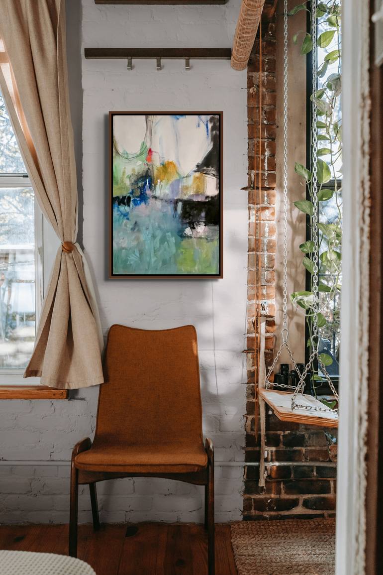 Original Contemporary Abstract Painting by Mary Ann Wakeley
