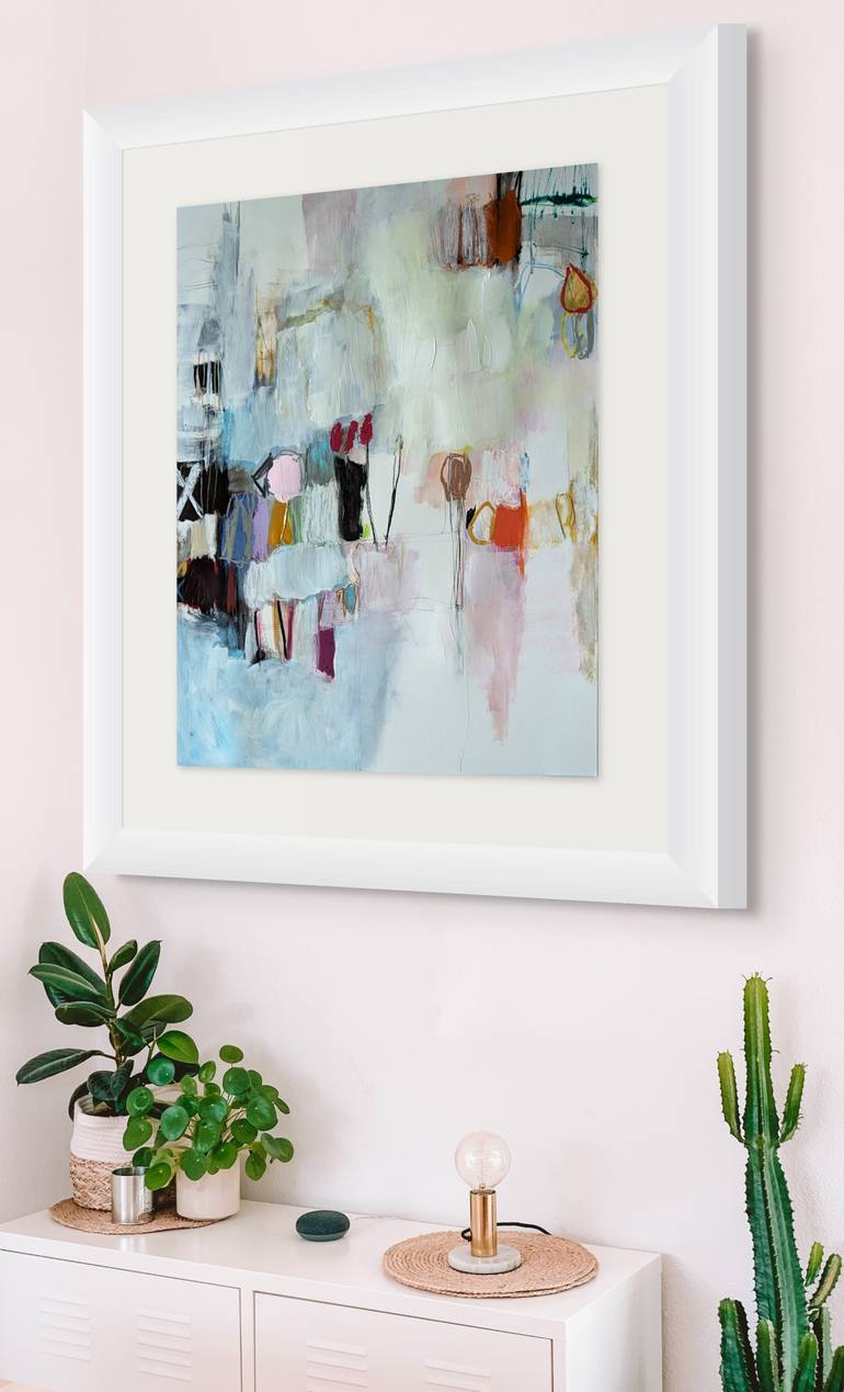 Original Contemporary Abstract Painting by Mary Ann Wakeley