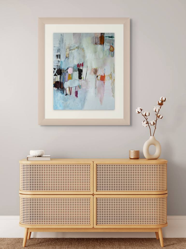 Original Contemporary Abstract Painting by Mary Ann Wakeley