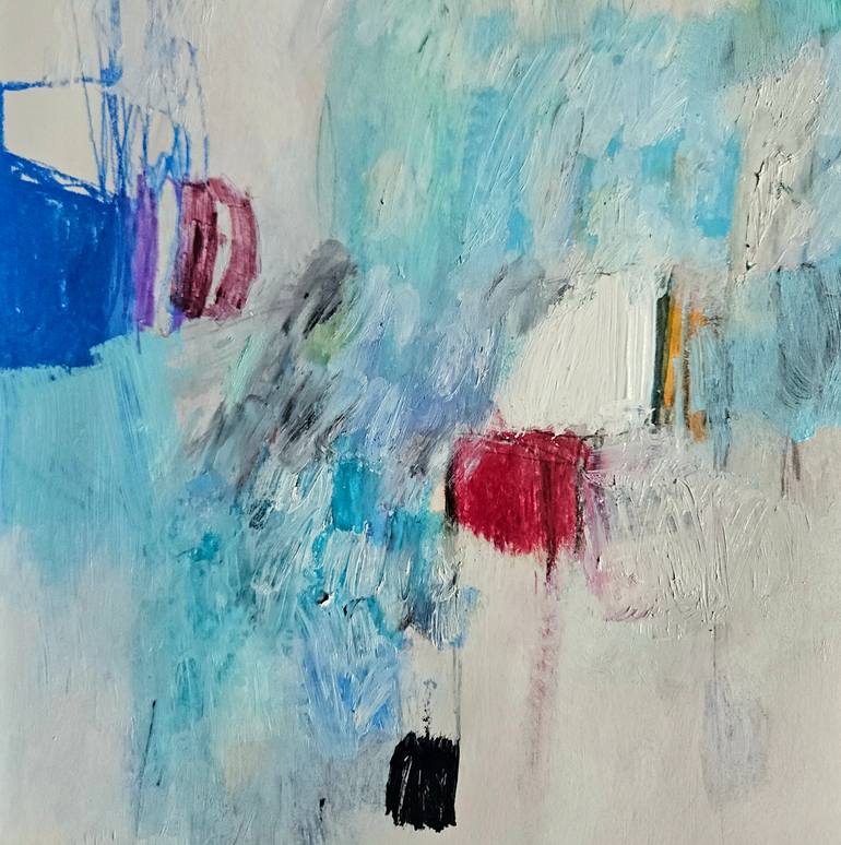 Original Abstract Painting by Mary Ann Wakeley