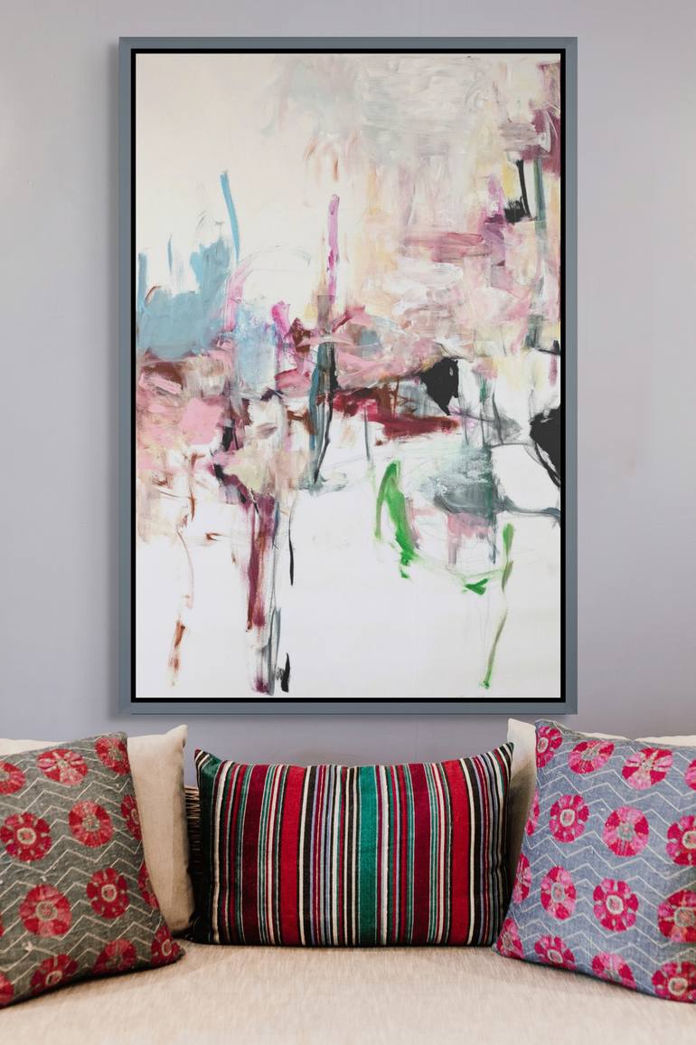 Original Contemporary Abstract Painting by Mary Ann Wakeley