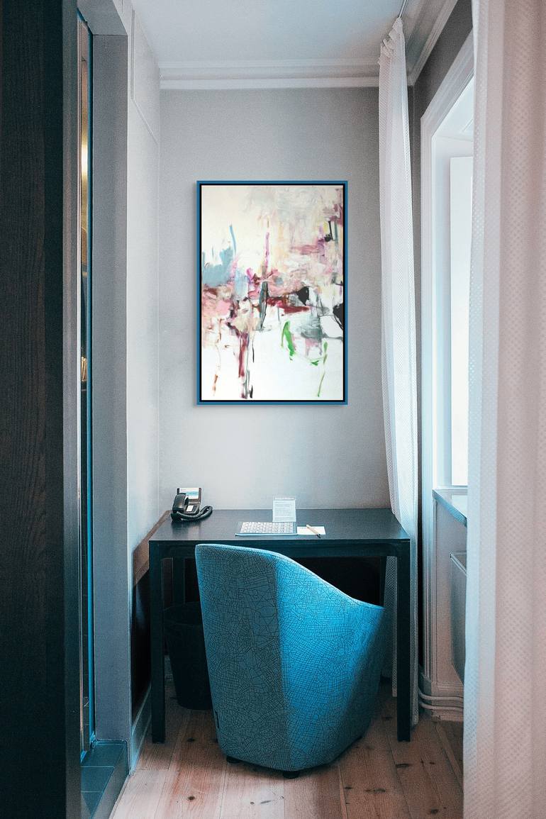 Original Contemporary Abstract Painting by Mary Ann Wakeley