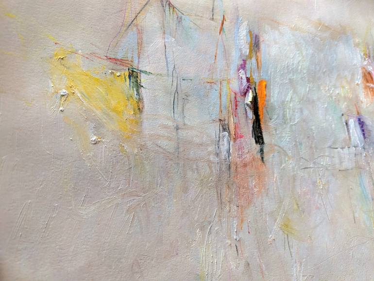 Original Minimalism Abstract Painting by Mary Ann Wakeley