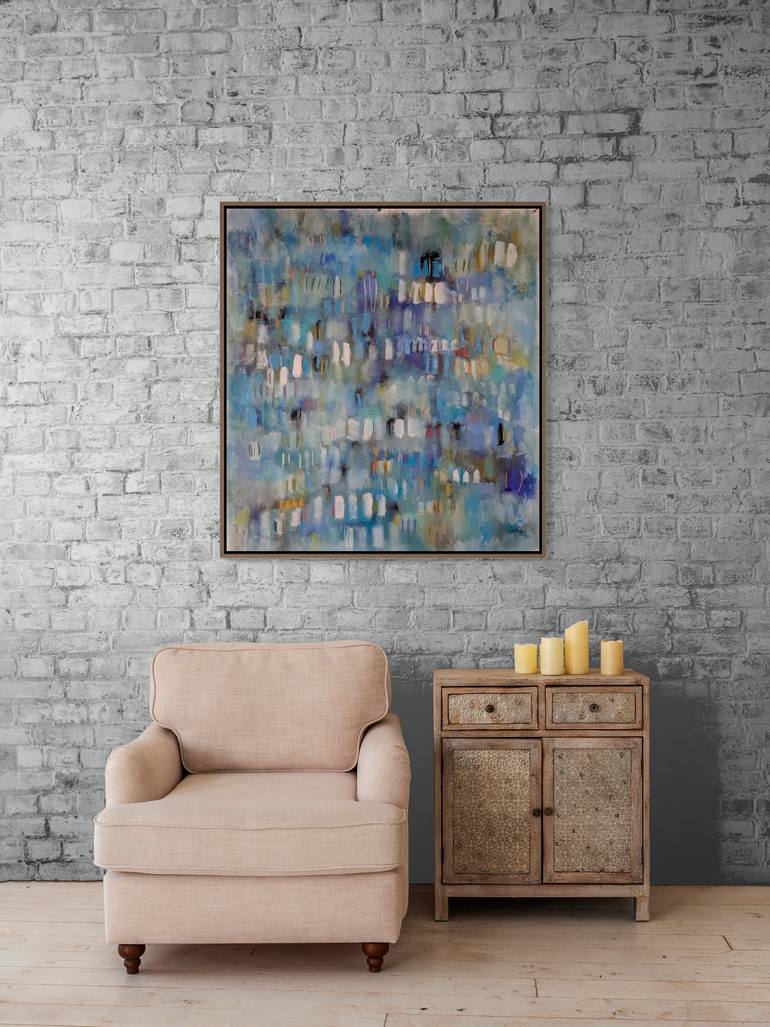 Original Contemporary Abstract Painting by Mary Ann Wakeley