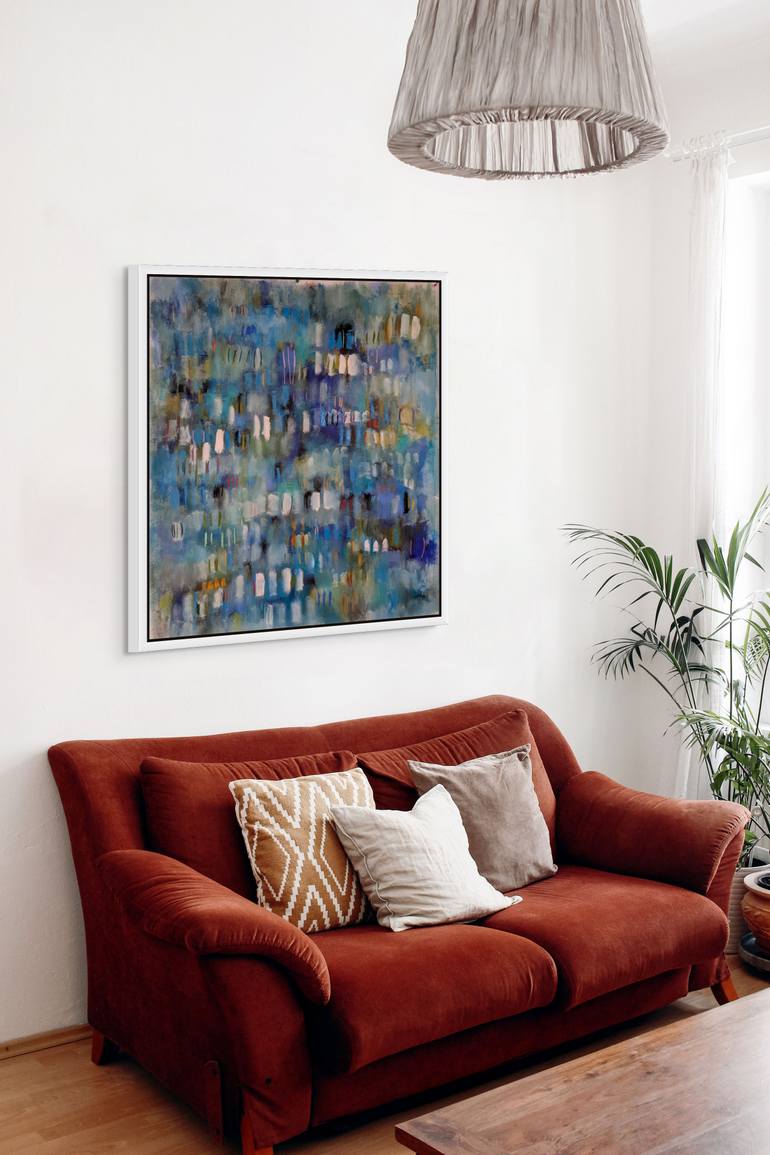 Original Contemporary Abstract Painting by Mary Ann Wakeley