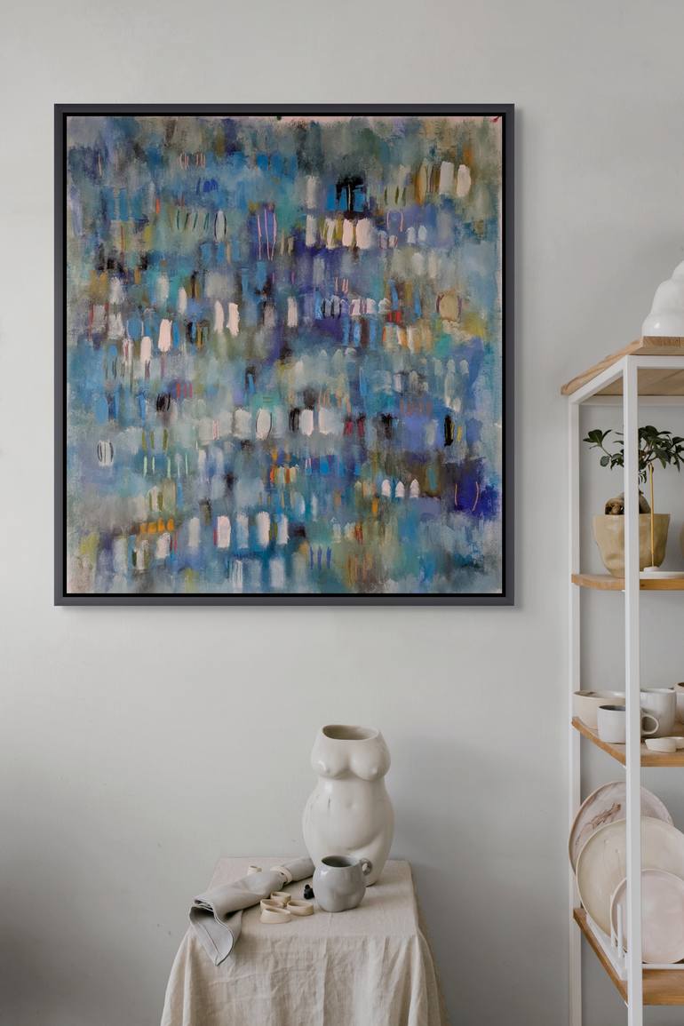 Original Contemporary Abstract Painting by Mary Ann Wakeley