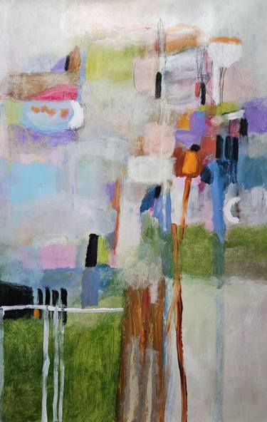 Original Abstract Expressionism Abstract Paintings by Mary Ann Wakeley