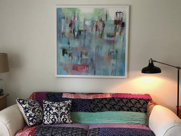 Original Abstract Painting by Mary Ann Wakeley