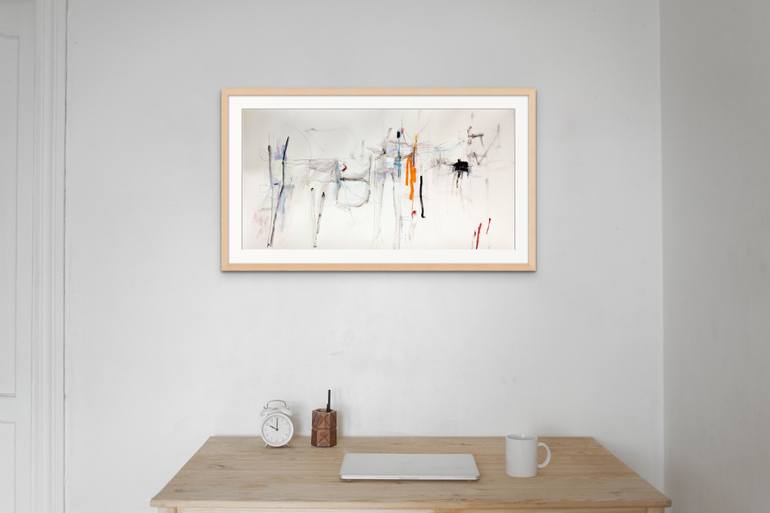 Original Abstract Expressionism Abstract Painting by Mary Ann Wakeley