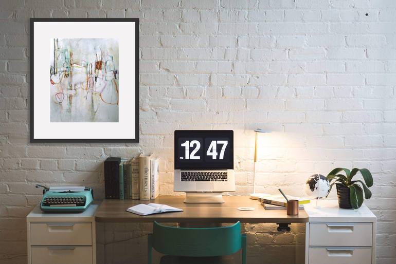 Original Expressionism Abstract Painting by Mary Ann Wakeley