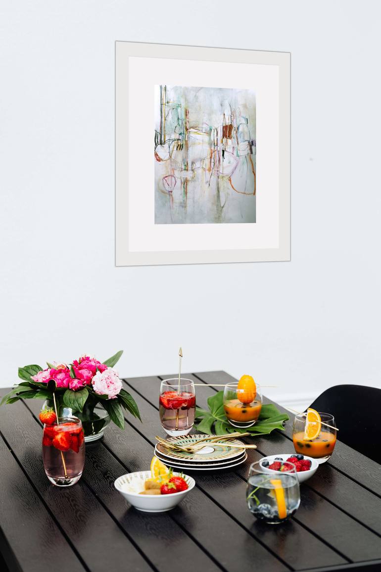 Original Expressionism Abstract Painting by Mary Ann Wakeley