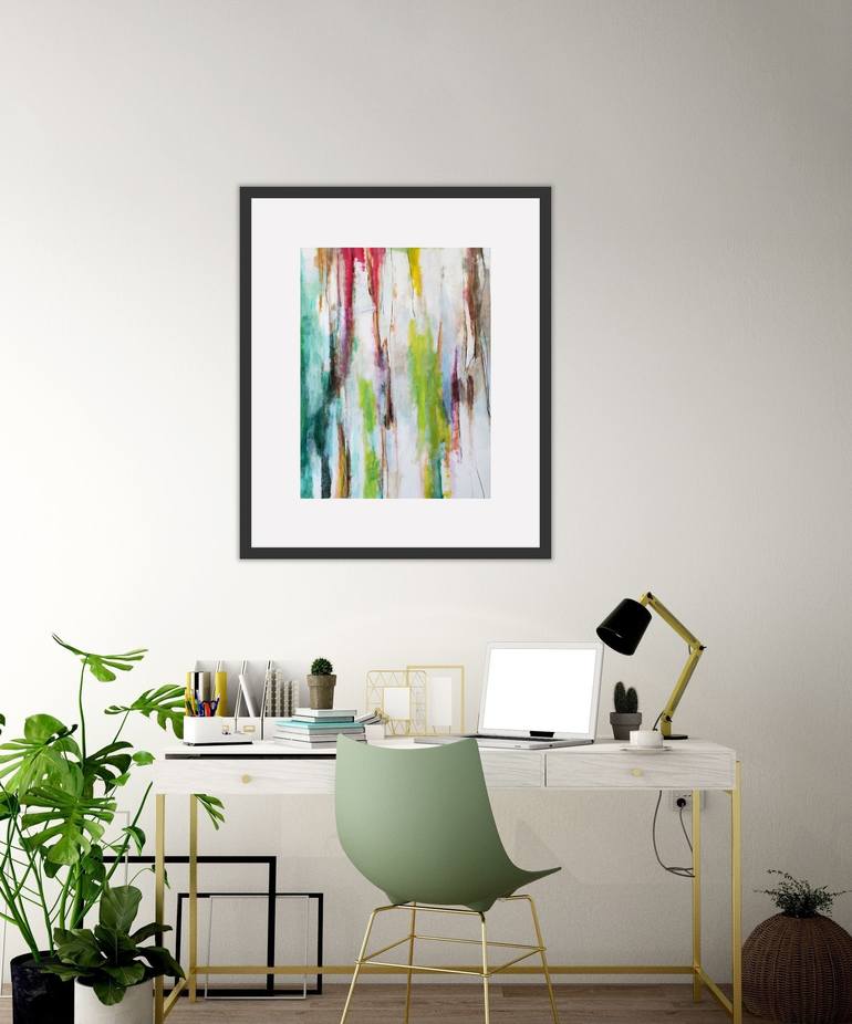 Original Abstract Painting by Mary Ann Wakeley