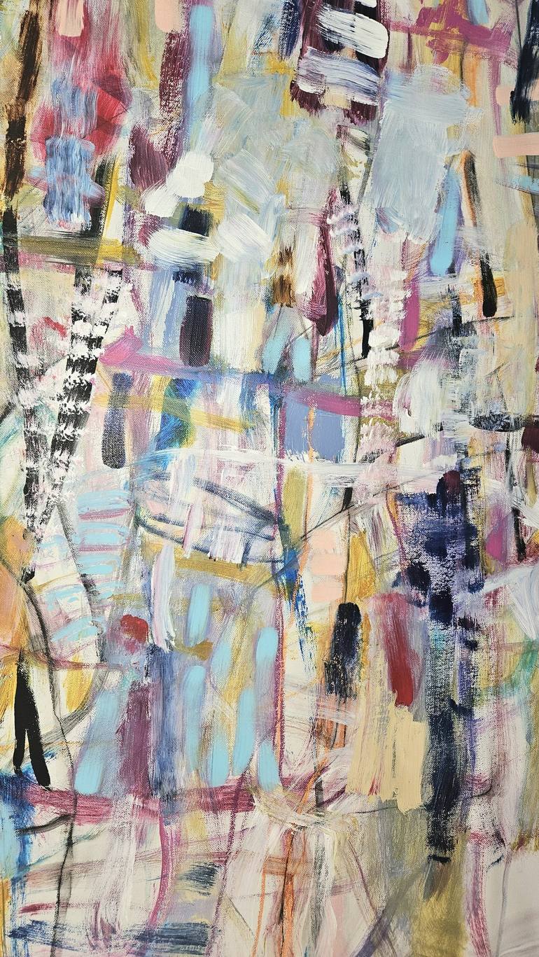 Original Expressionism Abstract Painting by Mary Ann Wakeley