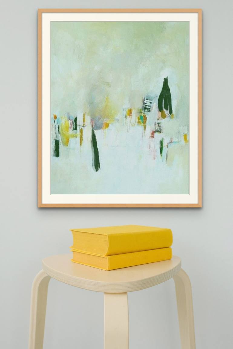 Original Abstract Painting by Mary Ann Wakeley